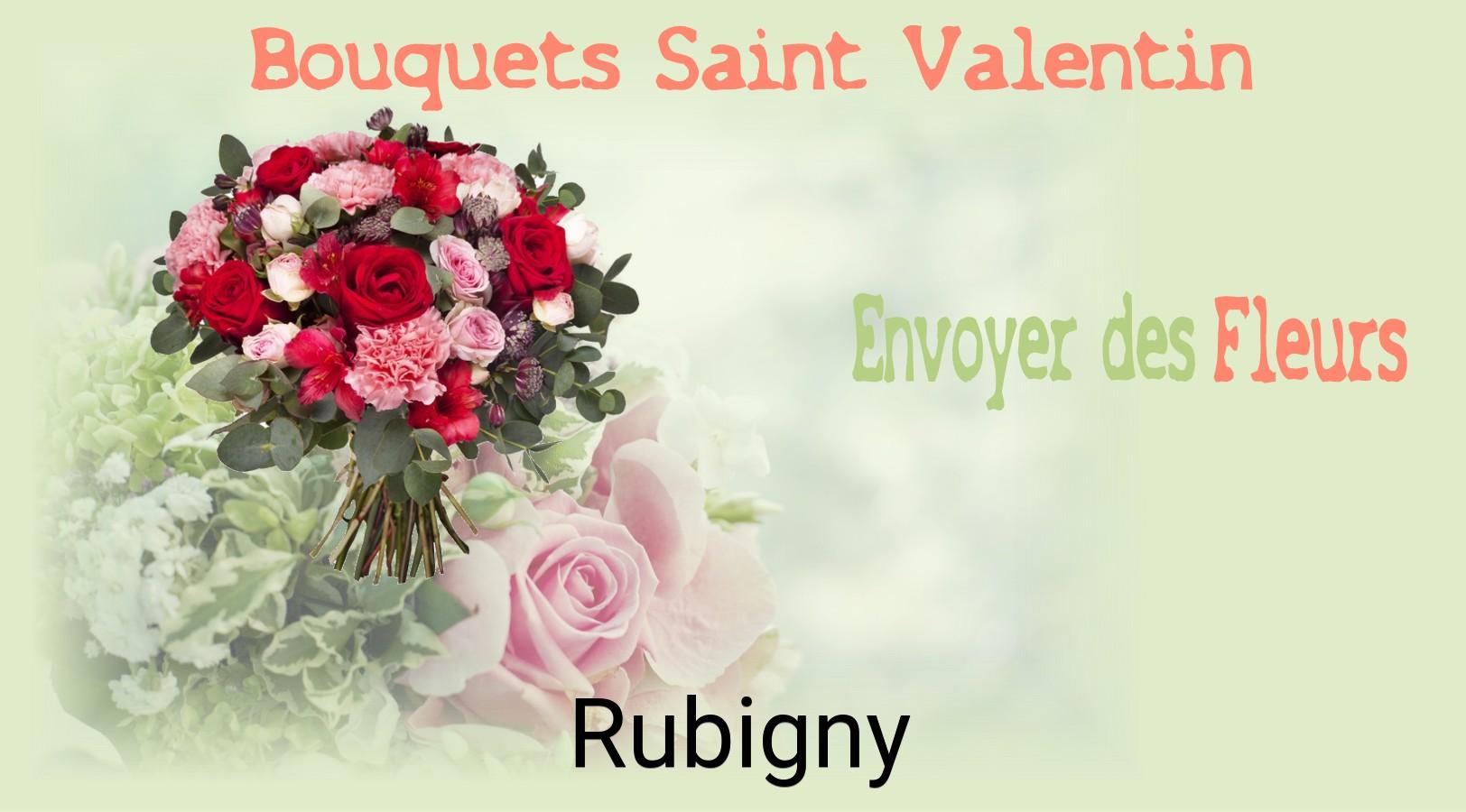 Roses de Saint-Valentin livrées à Rubigny